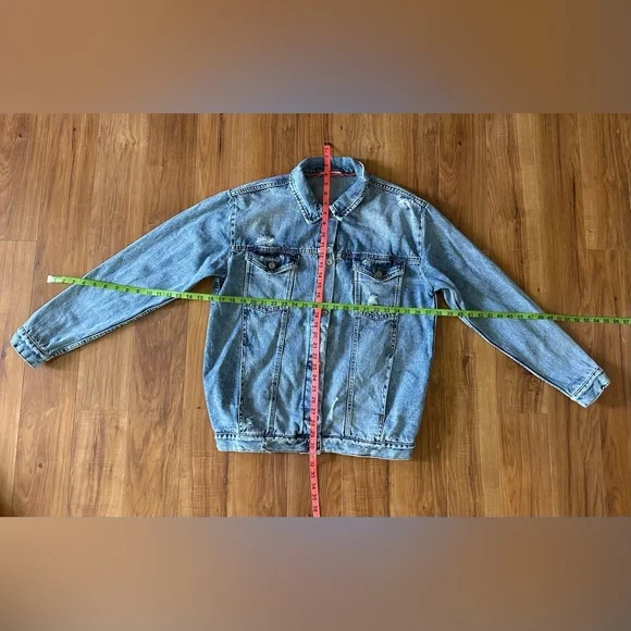 Free People Blue Denim Jacket - Picture 5 of 14